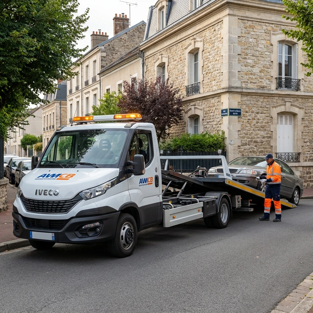 Remorquage Voiture &middot; image &agrave; la une
