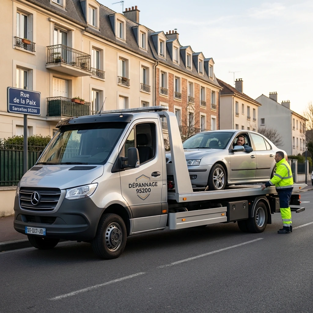 Remorquage Voiture &middot; image &agrave; la une