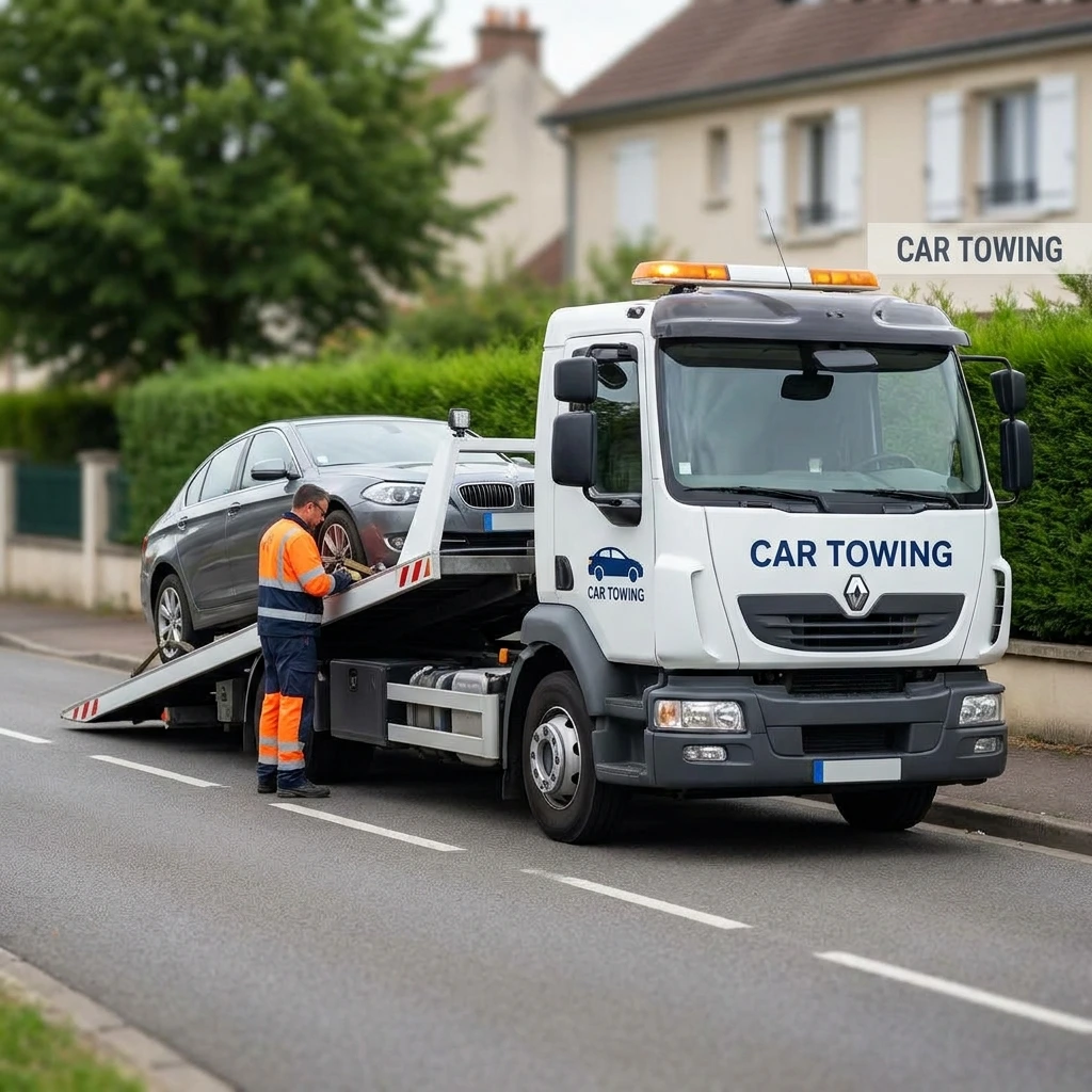 Remorquage Voiture &middot; image &agrave; la une