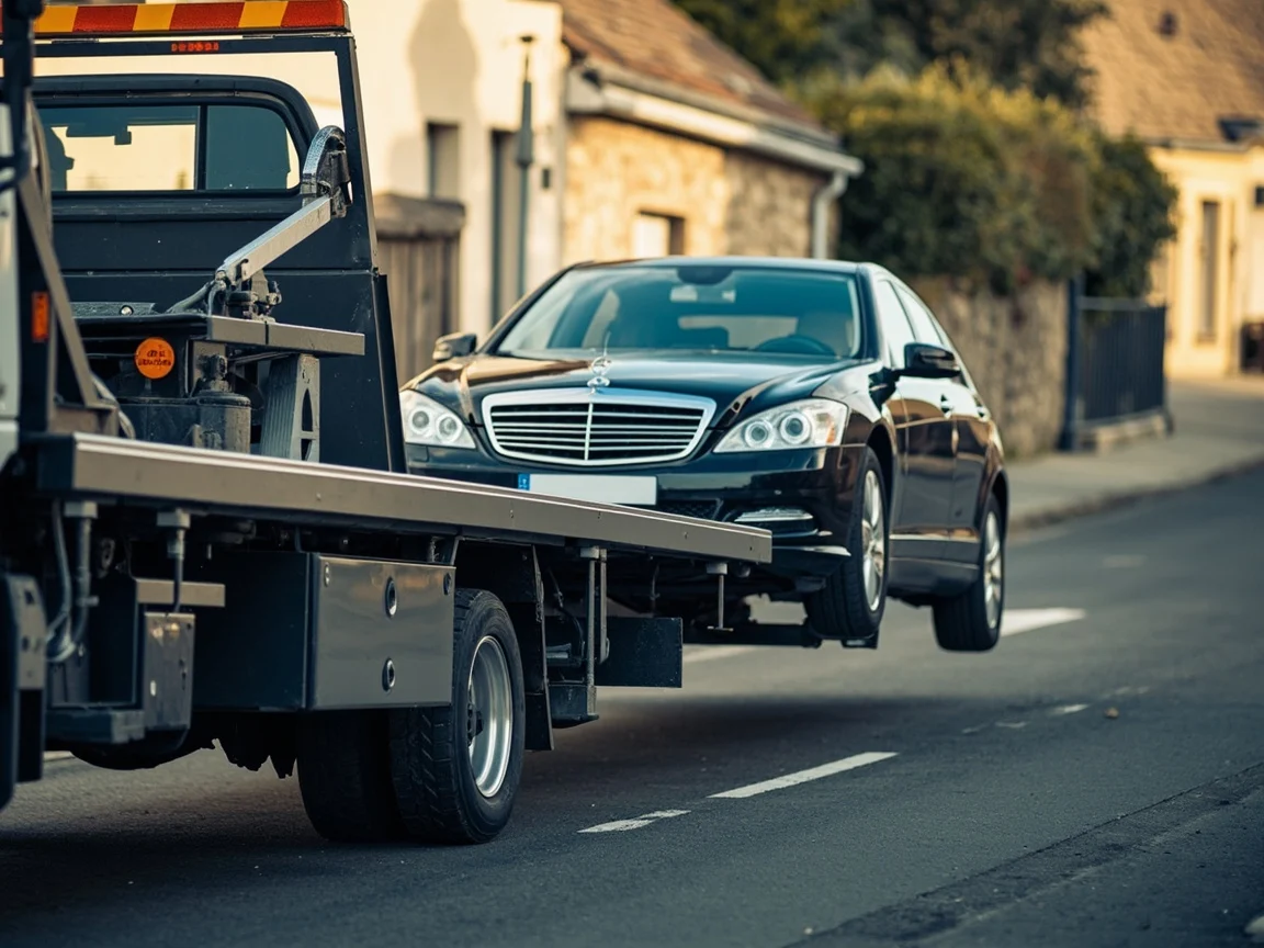 Remorquage Voiture &middot; image &agrave; la une