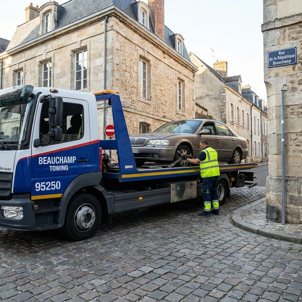 Remorquage Voiture &middot; image &agrave; la une