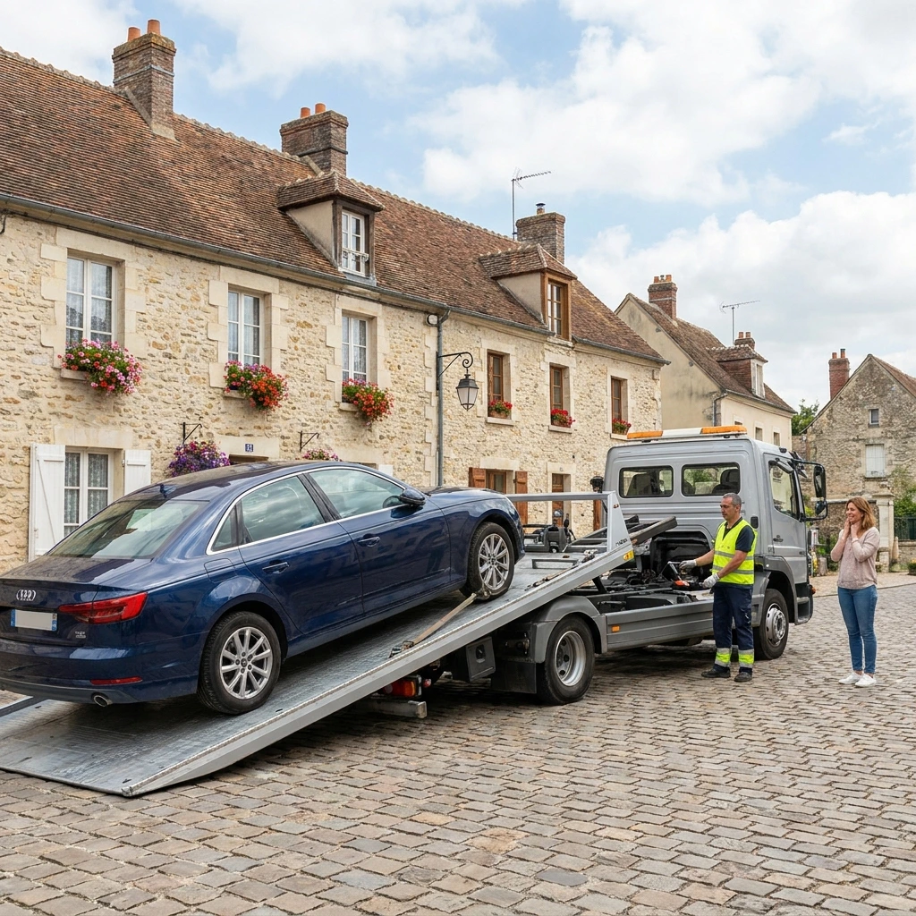 Remorquage Voiture &middot; image &agrave; la une