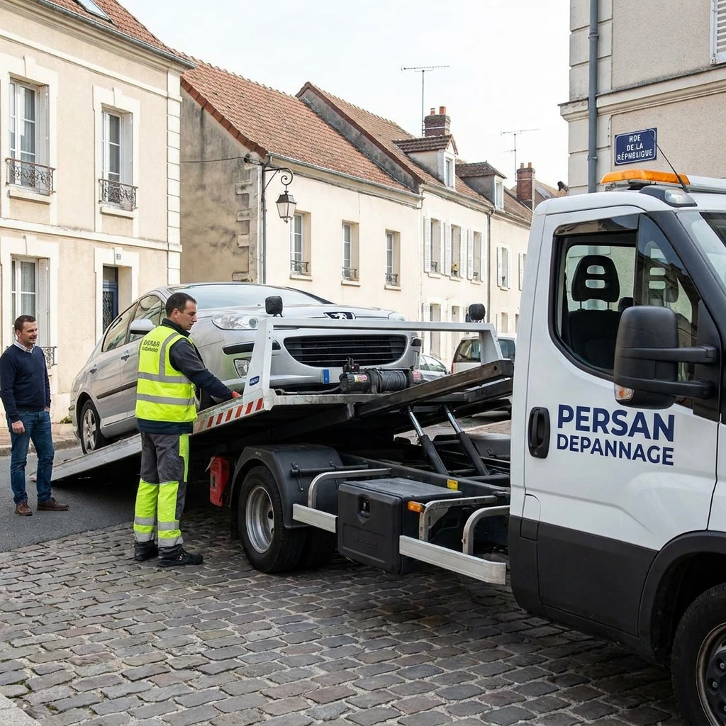 Remorquage Voiture &middot; image &agrave; la une