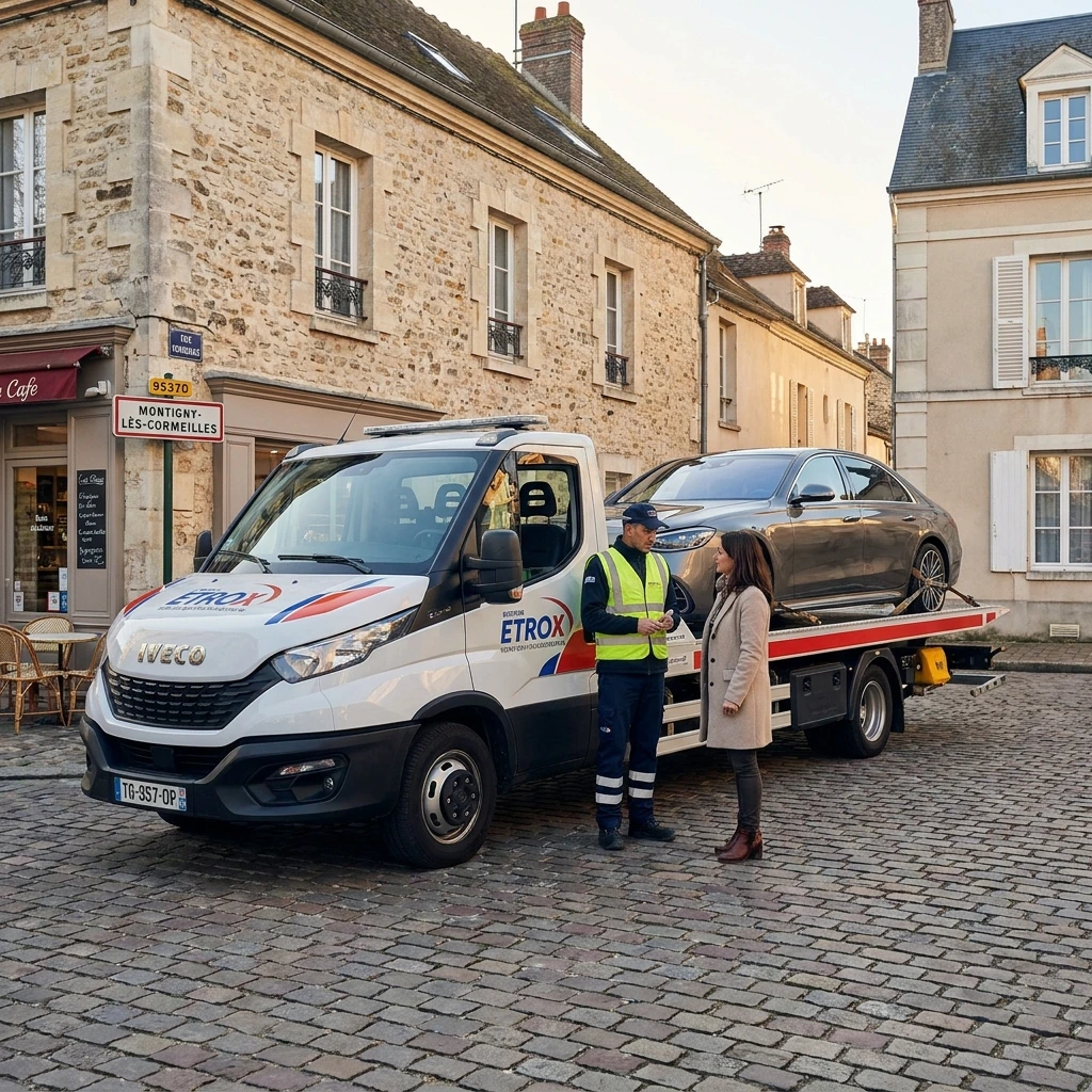 Remorquage Voiture &middot; image &agrave; la une