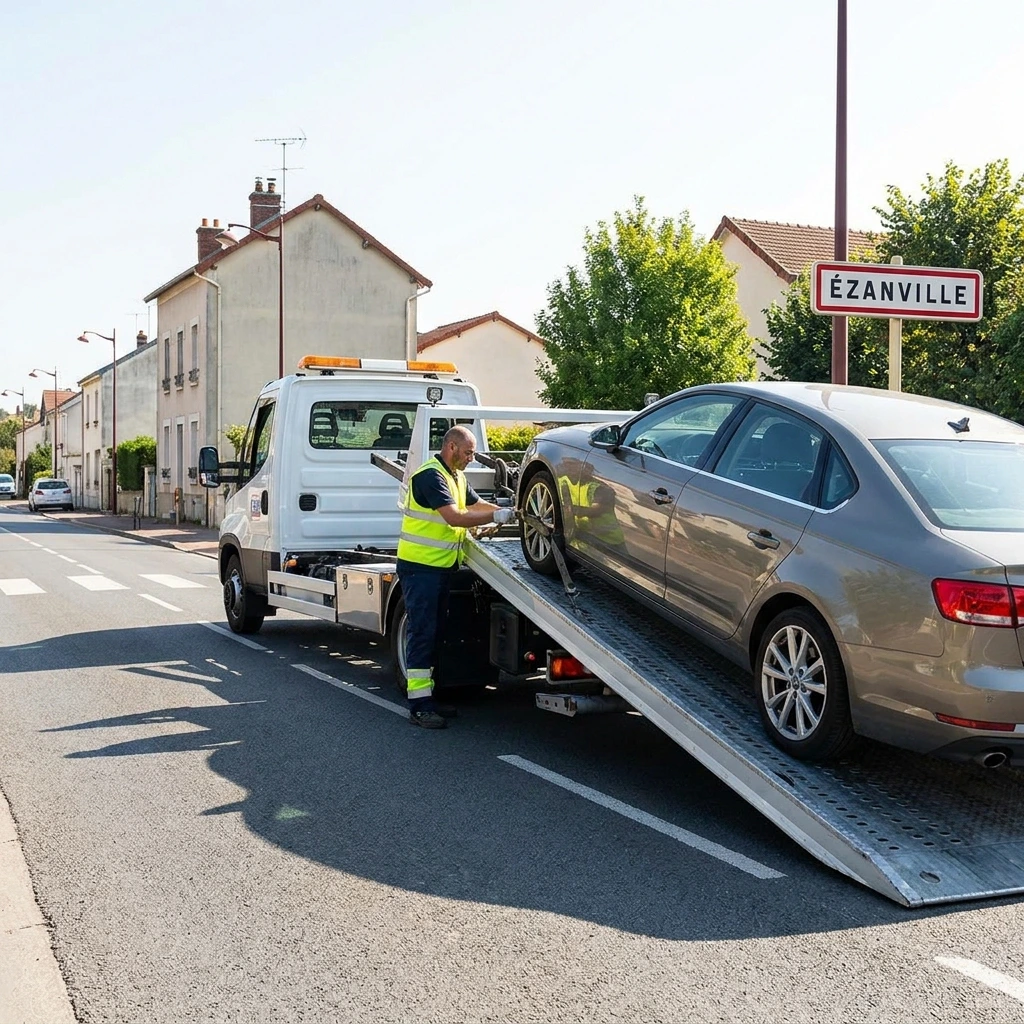 Remorquage Voiture &middot; image &agrave; la une