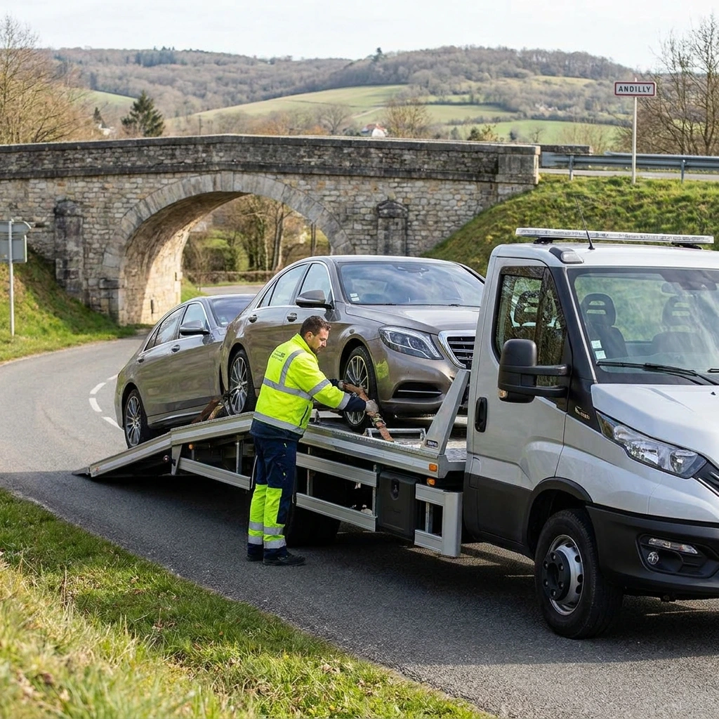 Remorquage Voiture &middot; image &agrave; la une