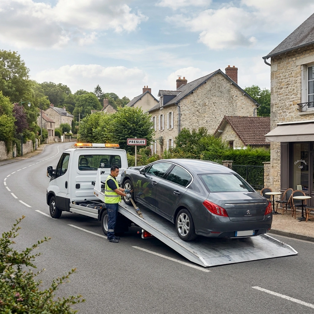 Remorquage Voiture &middot; image &agrave; la une