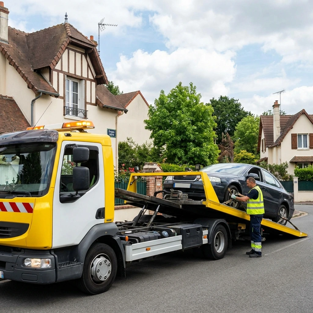 Remorquage Voiture &middot; image &agrave; la une