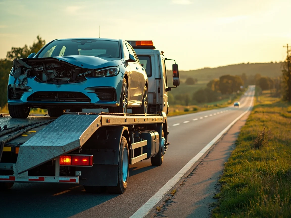 Remorquage Voiture &middot; image &agrave; la une
