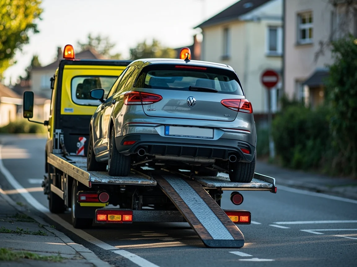 Remorquage Voiture &middot; image &agrave; la une