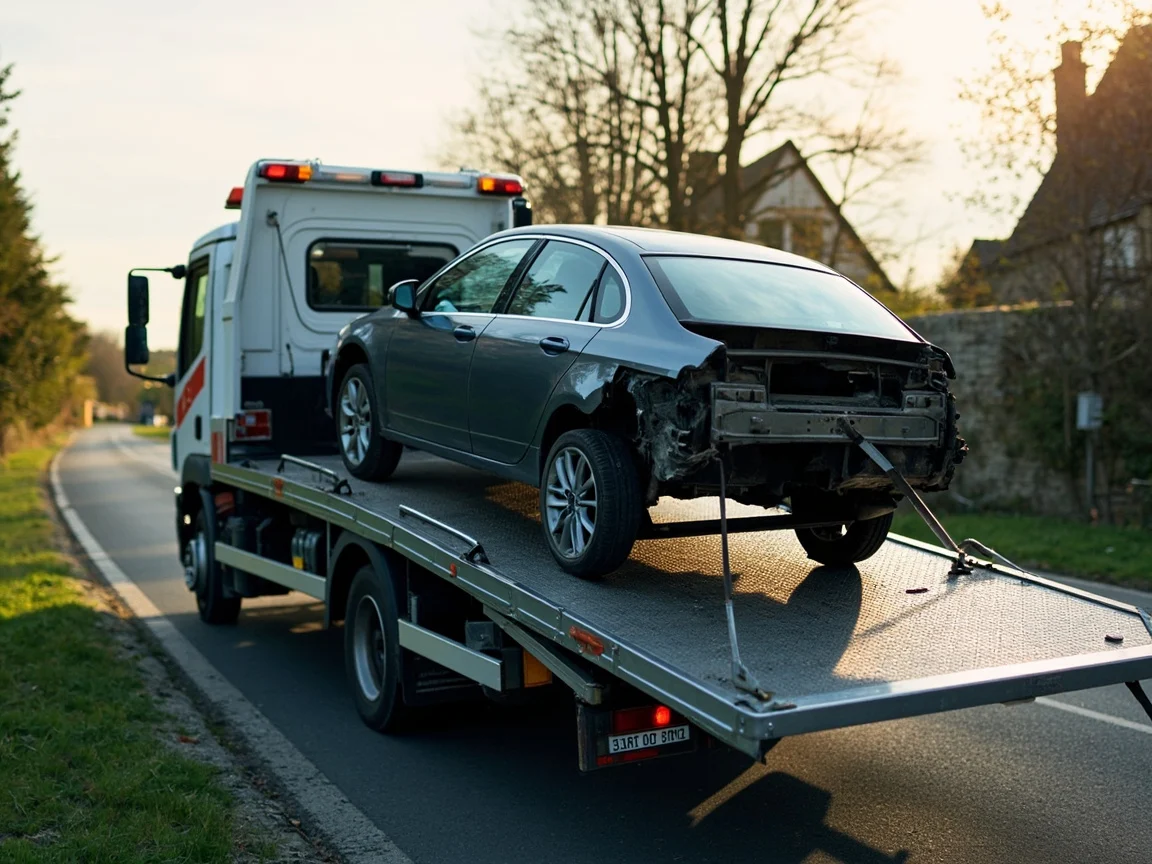 Remorquage Voiture &middot; image &agrave; la une