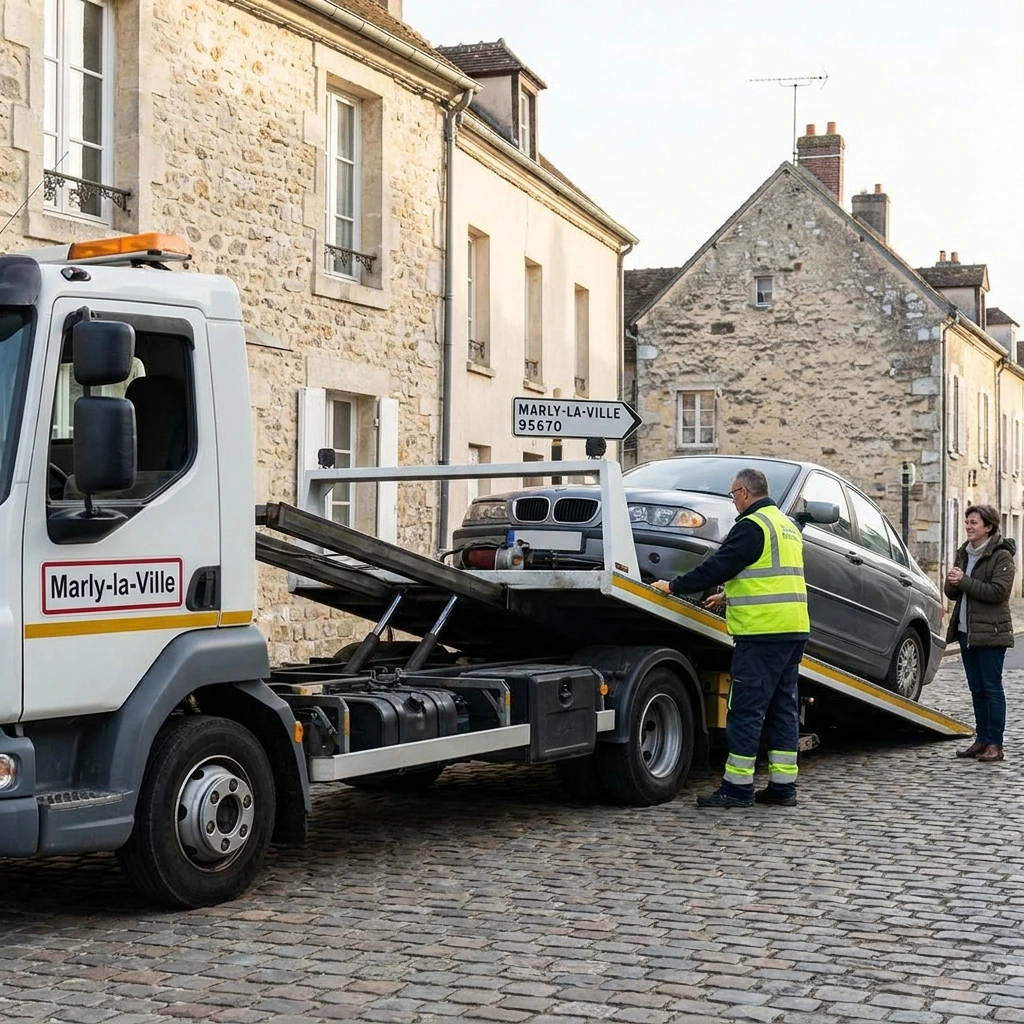 Remorquage Voiture &middot; image &agrave; la une