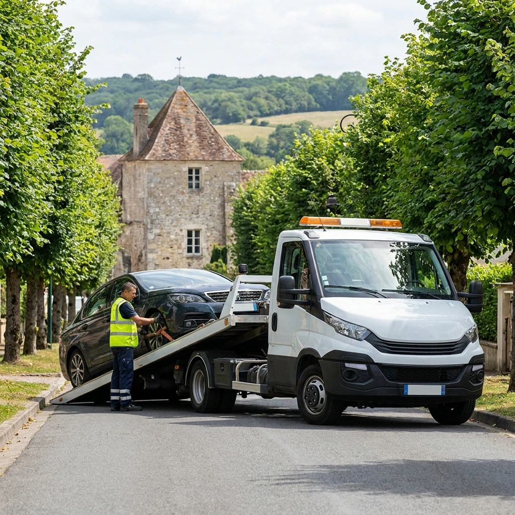 Remorquage Voiture &middot; image &agrave; la une