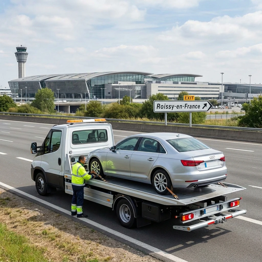 Remorquage Voiture &middot; image &agrave; la une