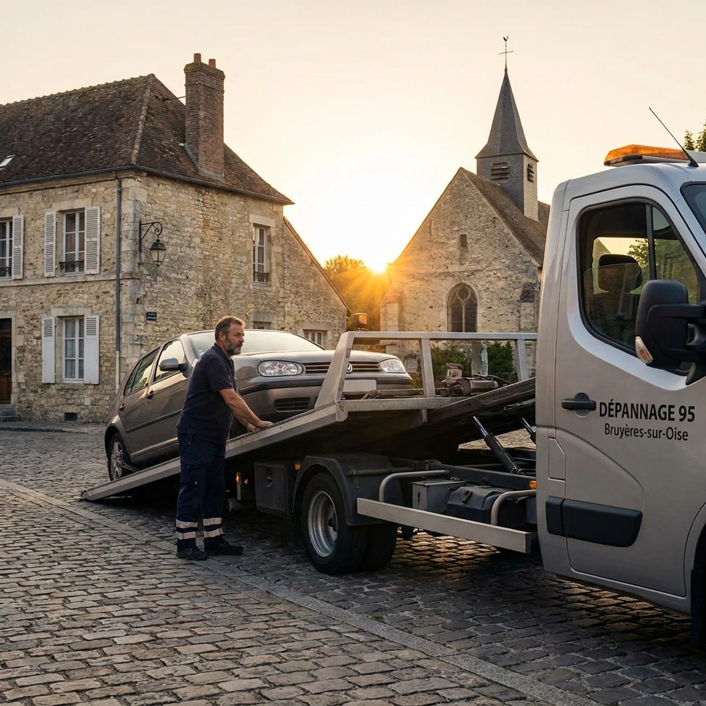 Remorquage Voiture &middot; image &agrave; la une